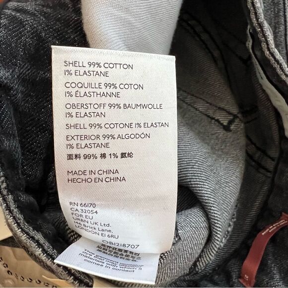 Anthropologie Pilcro and the Letterpress Beaded High Rise Slim Jeans NEW Size 27 - Picture 10 of 10